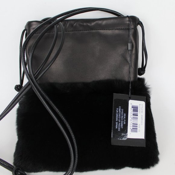 NEW Alexander Wang Ryan Rabbit Fur Bag - Picture 6 of 14